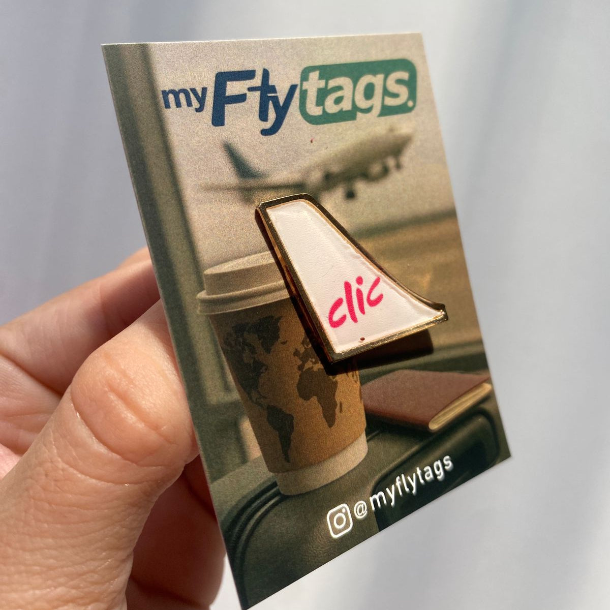 Pin tipo colita Clic