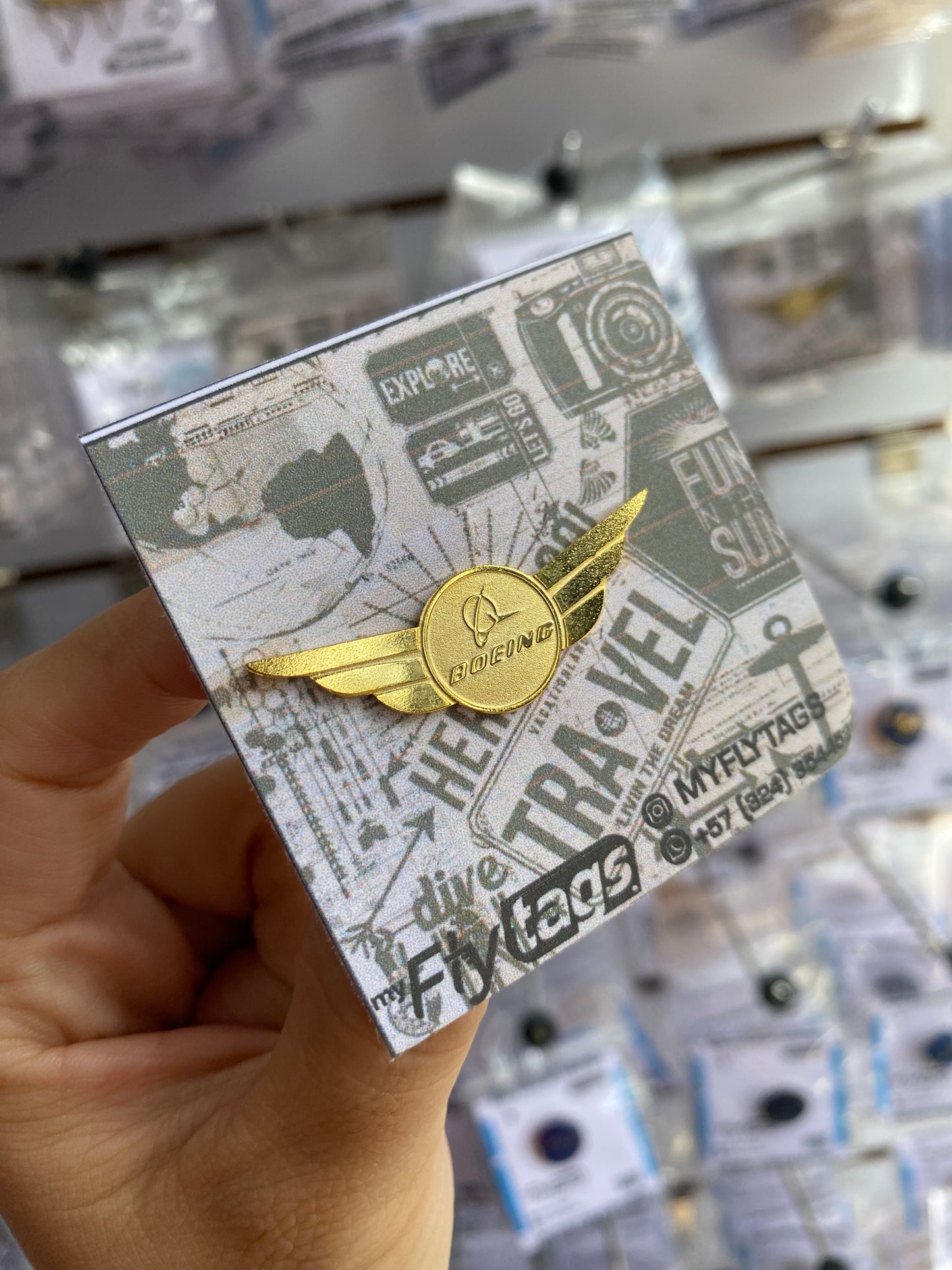 Pin tipo Alita Boeing