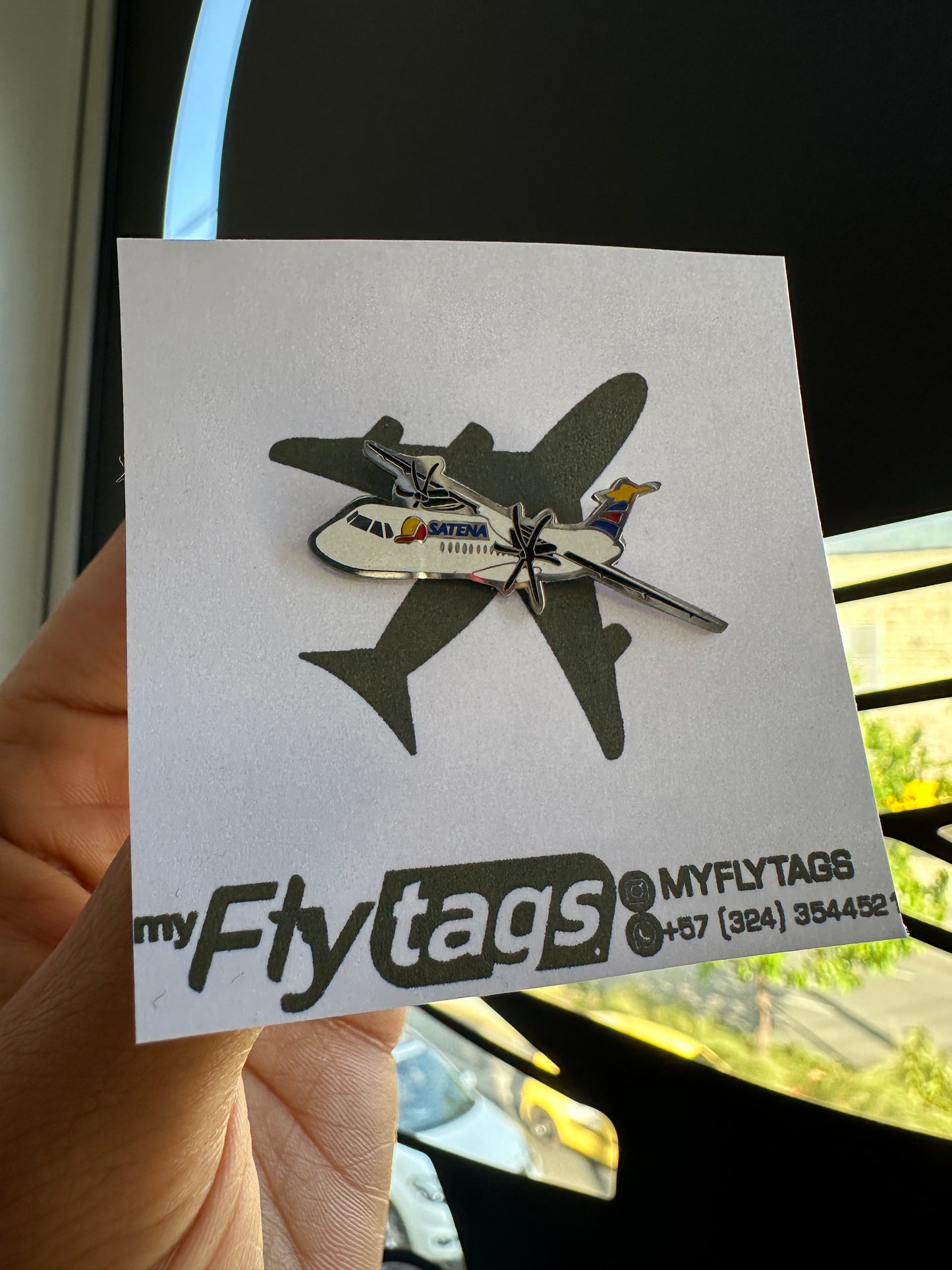 Pin Avion Satena ATR