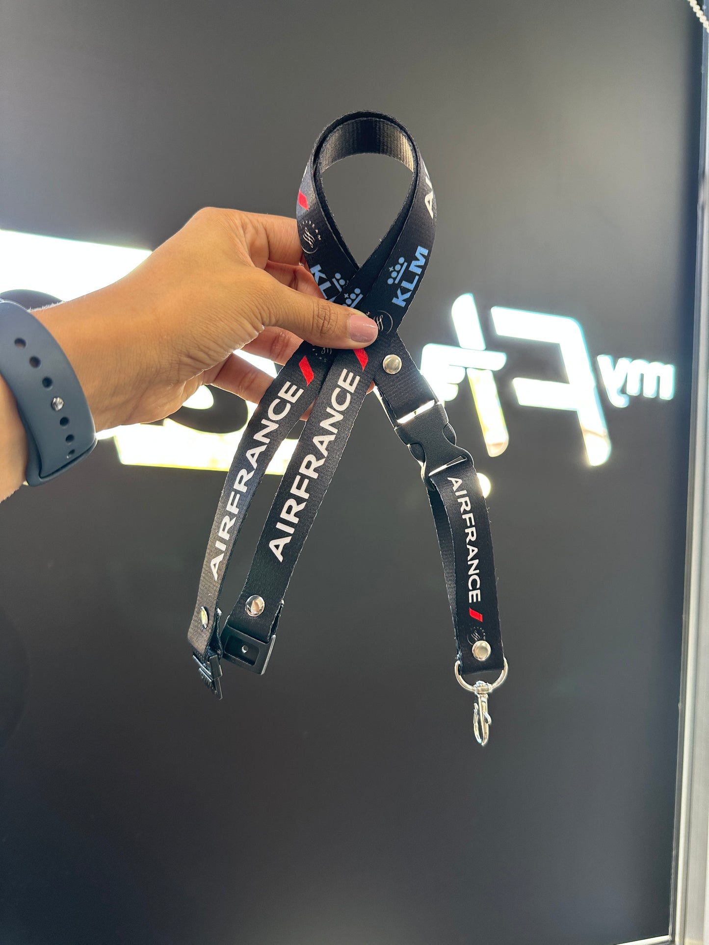 Lanyard Air France y KLM