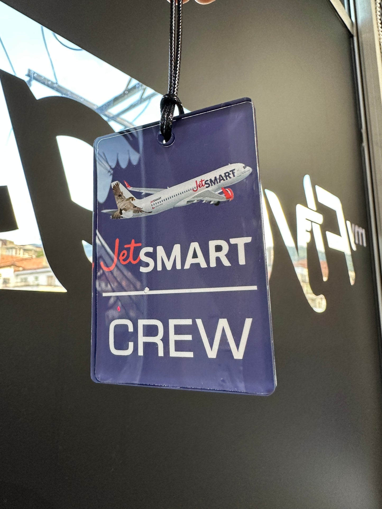 Crew tag Acrílico Jet Smart