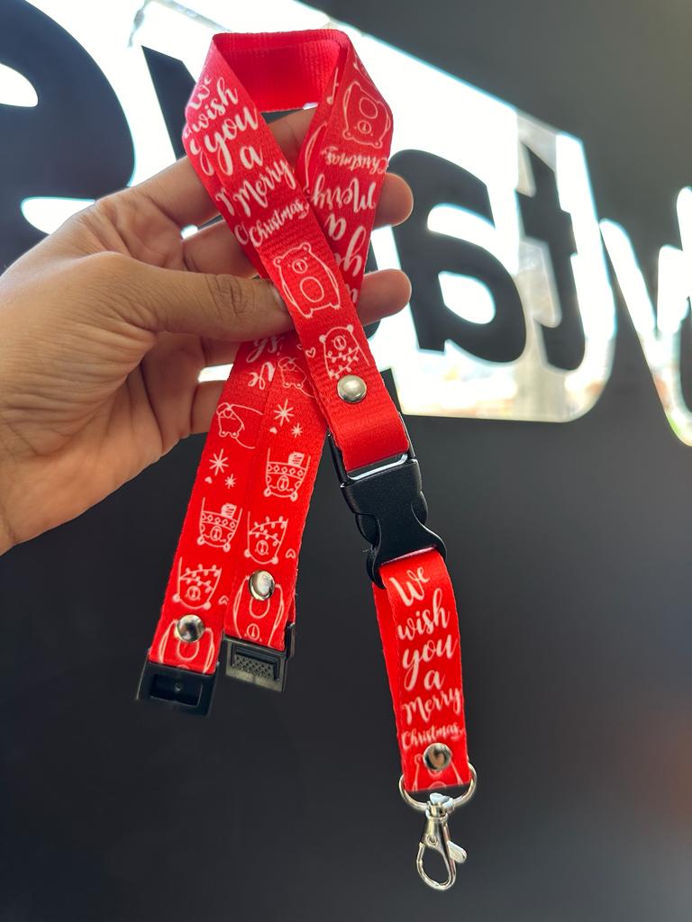 Lanyard Navideño 5