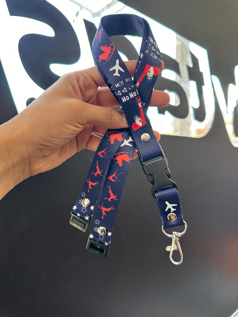 Lanyard Navideño 3