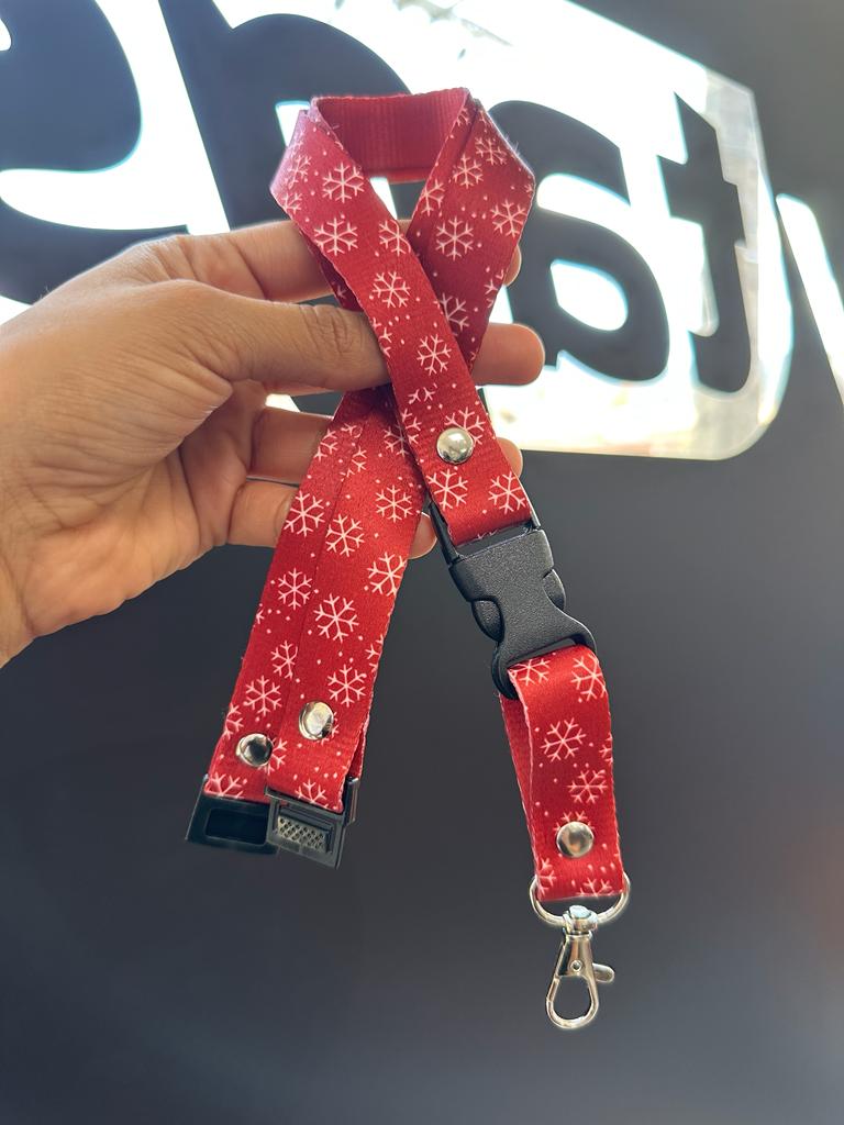 Lanyard Navideño 1