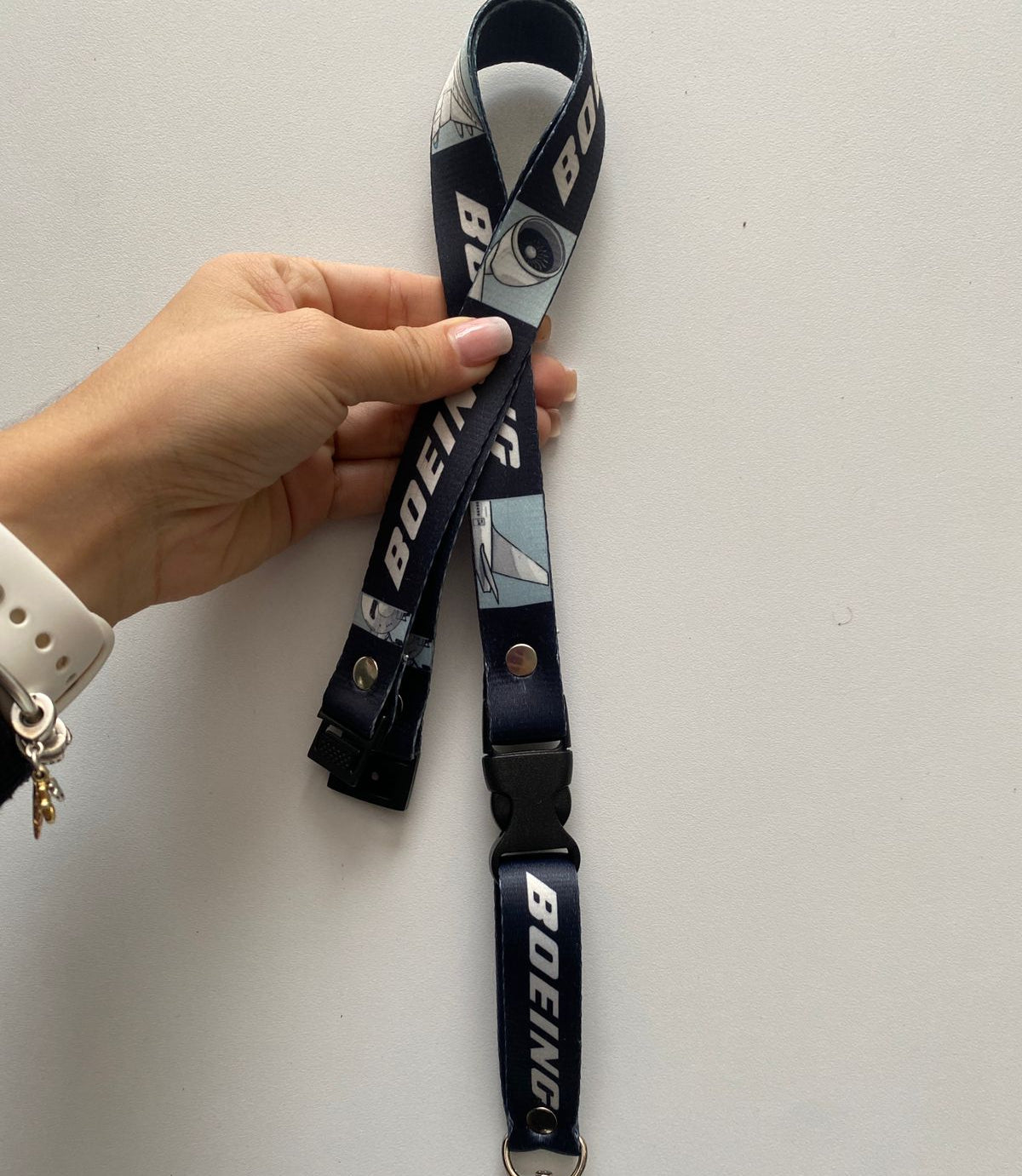 Lanyard Boeing Avion