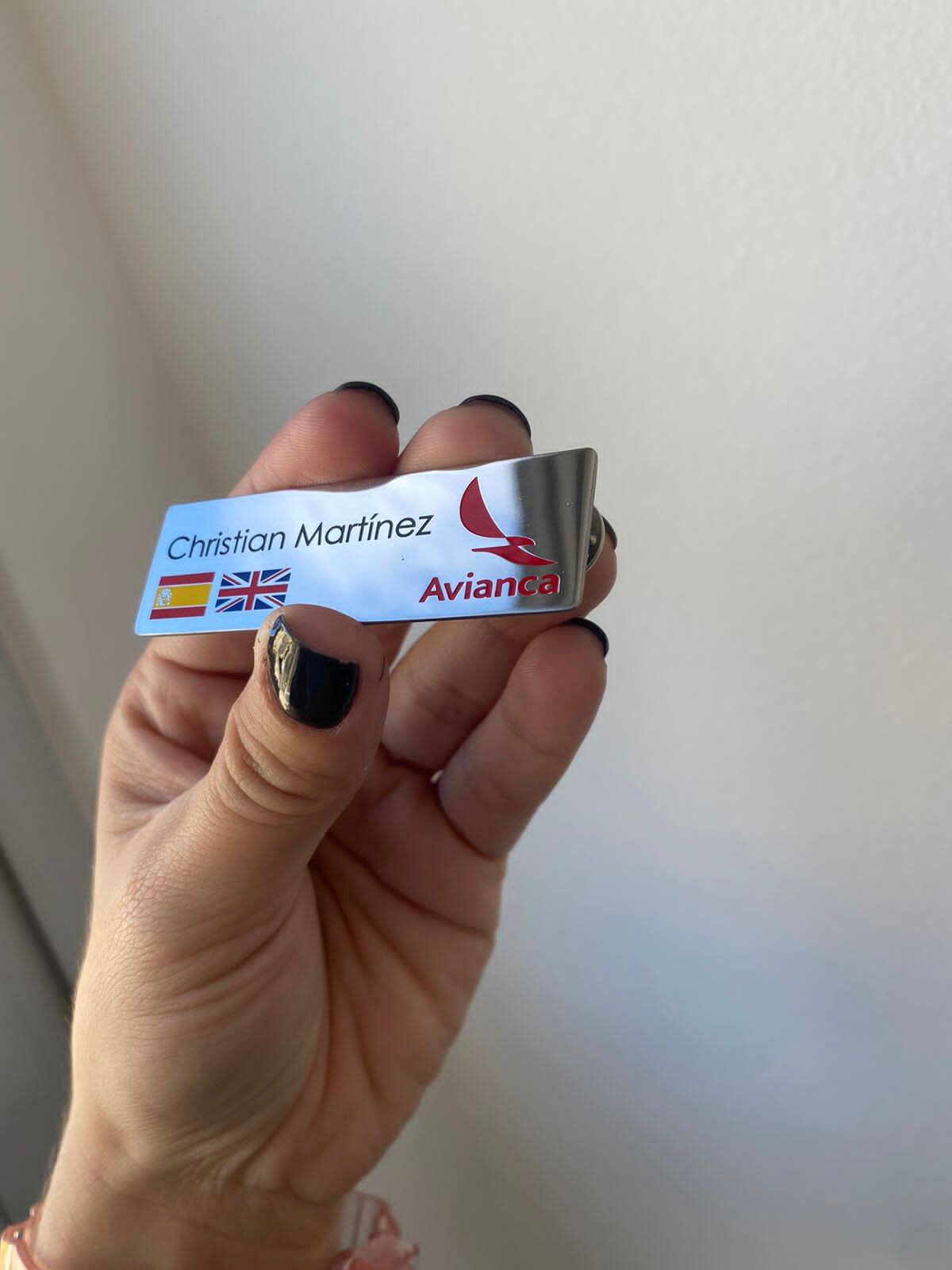 Escarapela personalizada con color