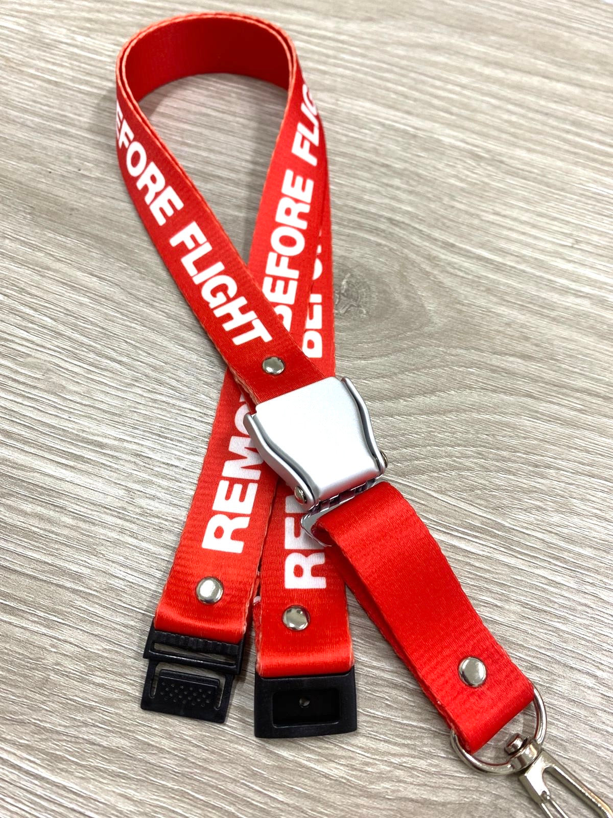 Lanyard Remove Rojo Seat belt