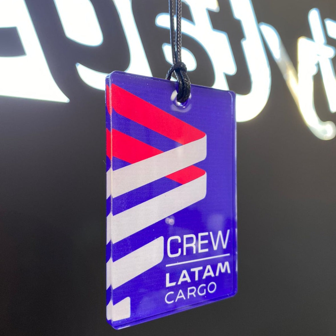 Crew Tag Acrilico Latam Cargo