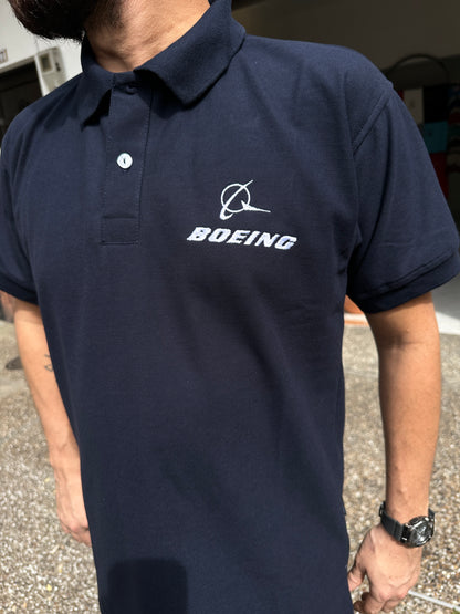 Camisa tipo Polo Logo BOEING