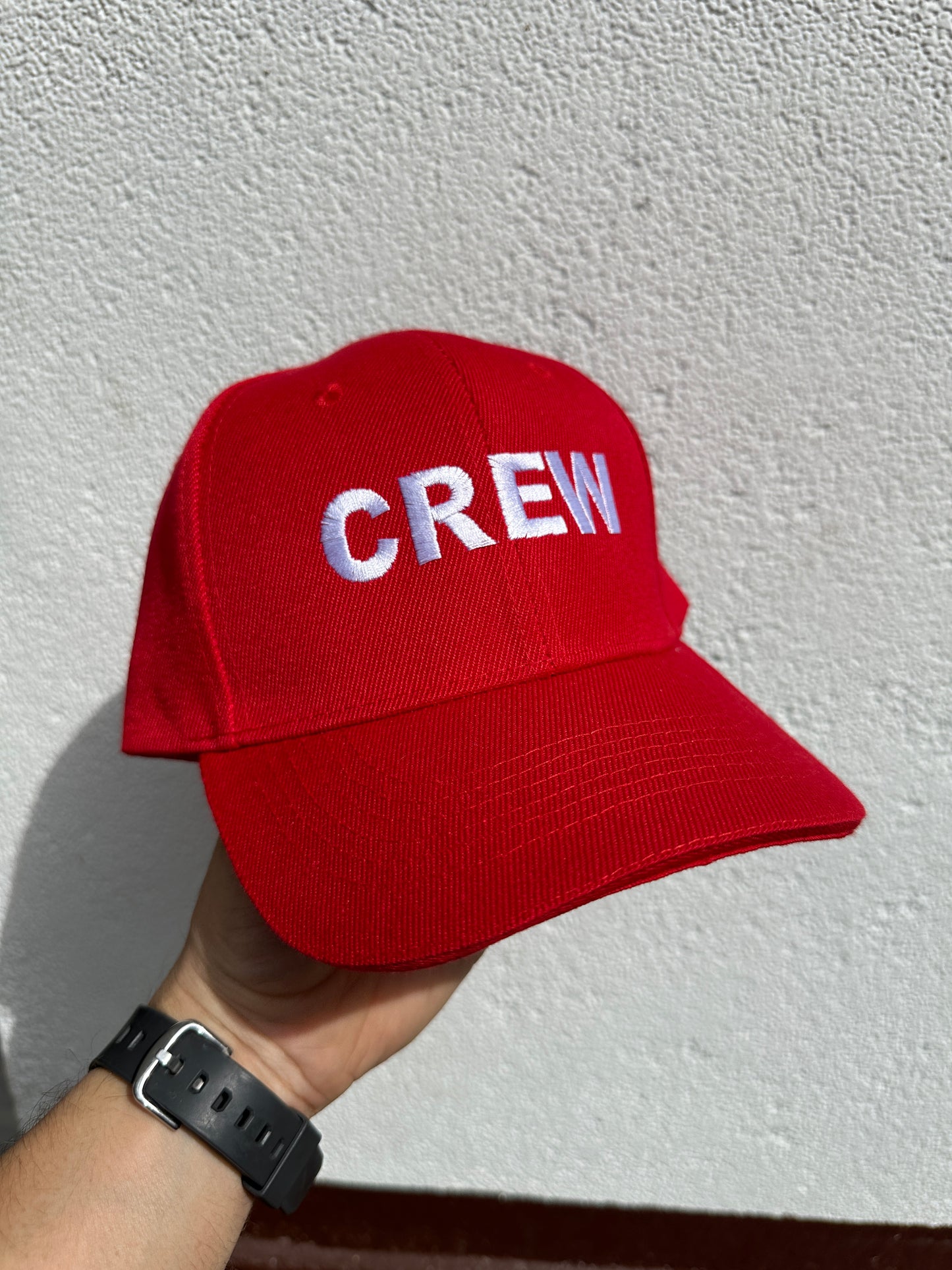 Gorra roja CREW