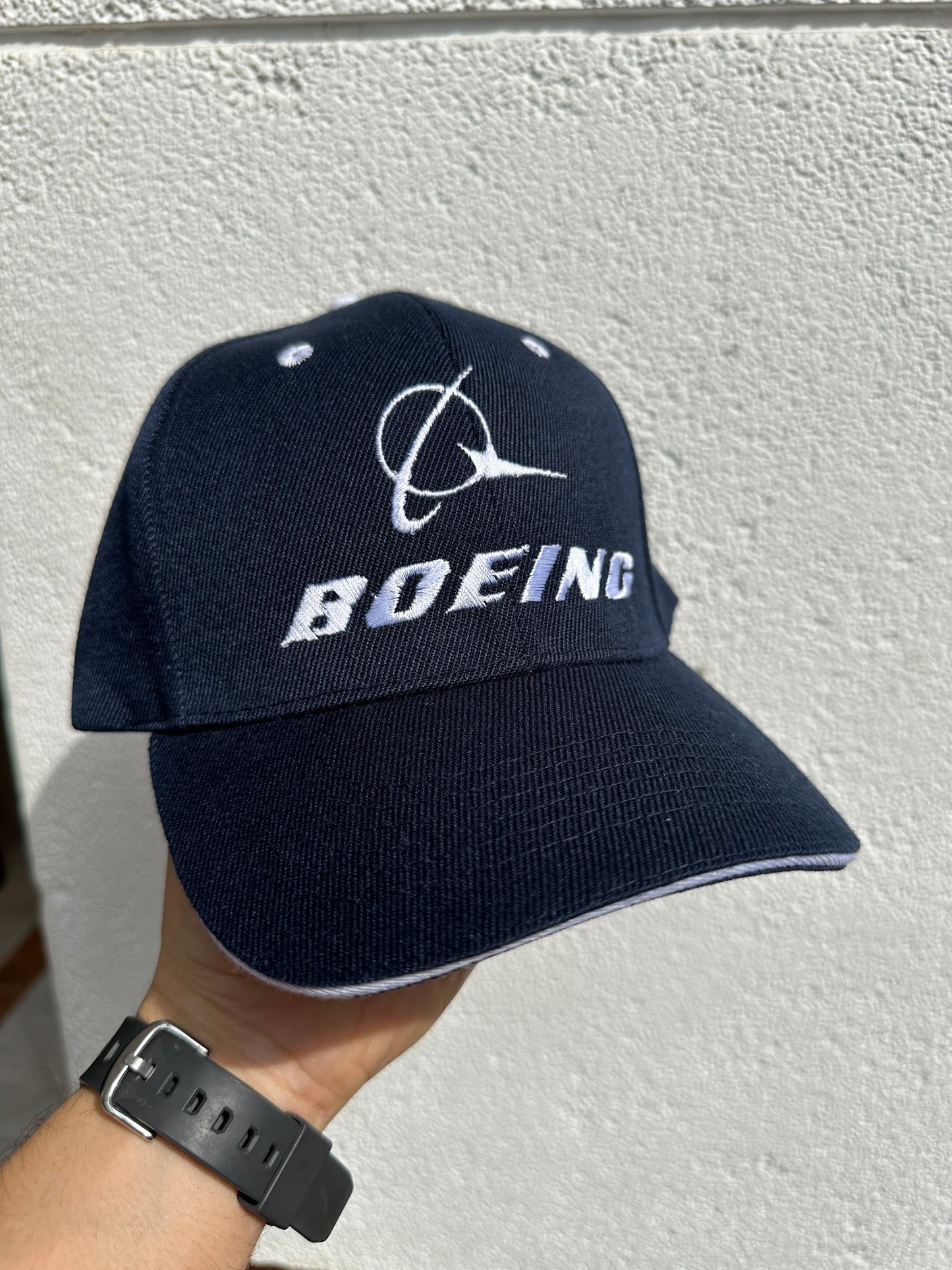 Gorra azul marino Boeing