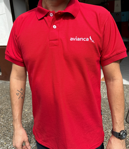 Camisa tipo Polo avianca