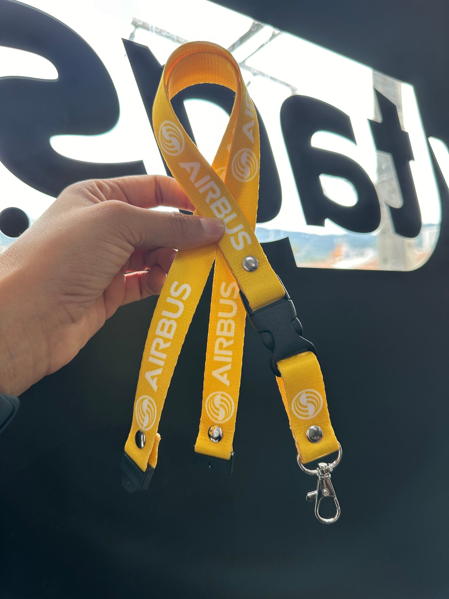 Lanyard Airbus Yellow