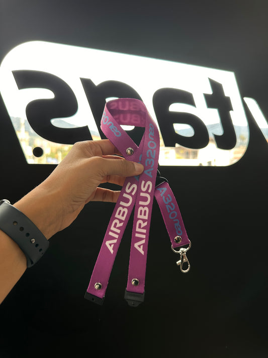 Lanyard Airbus A320 neo Purpple