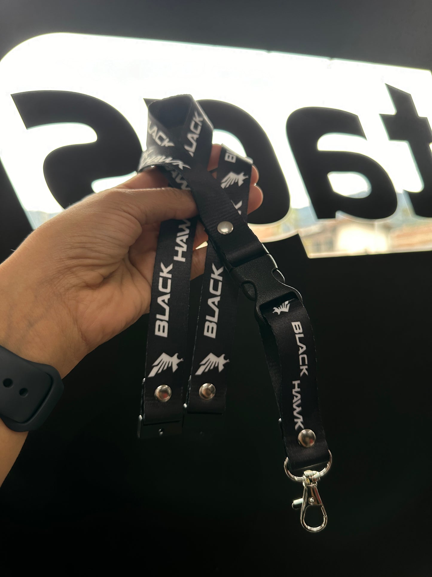 Lanyard Black Hawk