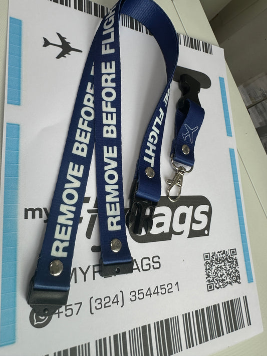 Lanyard Remove before flight Azul