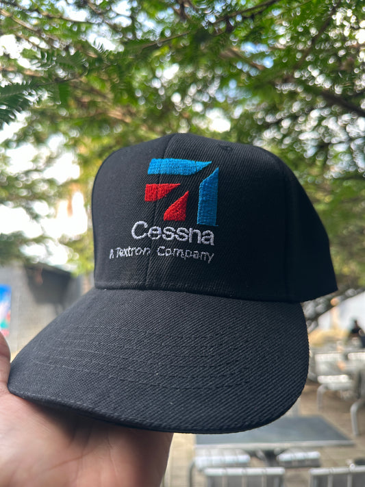 Gorra negra CESSNA