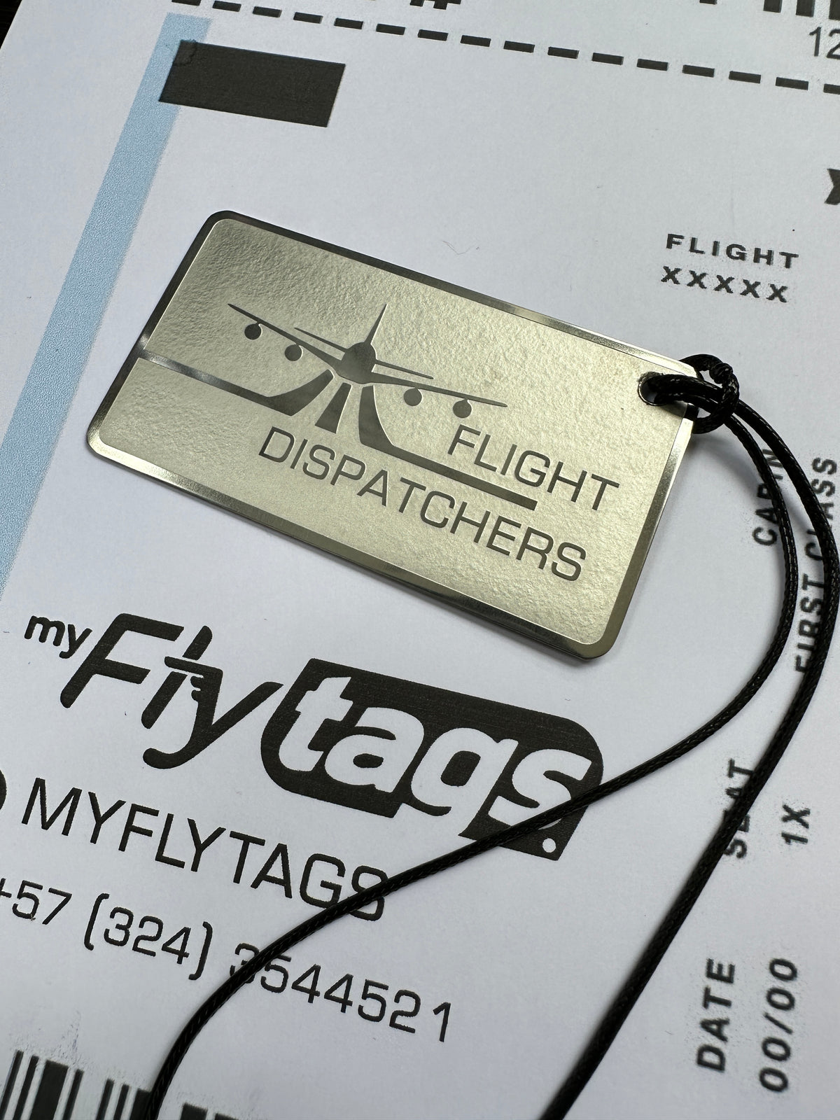 Dispatch Tag Sample Crew tag genérico Flight Dispatcher – My fly tags