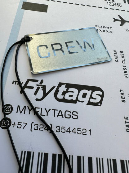 Crew tag metálico Black Hawk