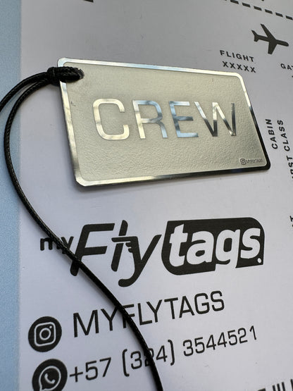 Crew tag metálico Endeavor Air