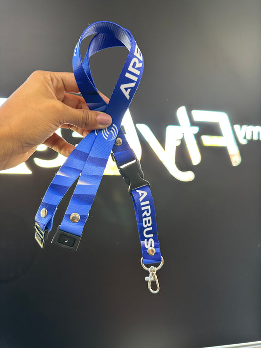 Lanyard Airbus diseño 1