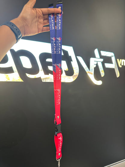 Lanyard Latam 2 colores