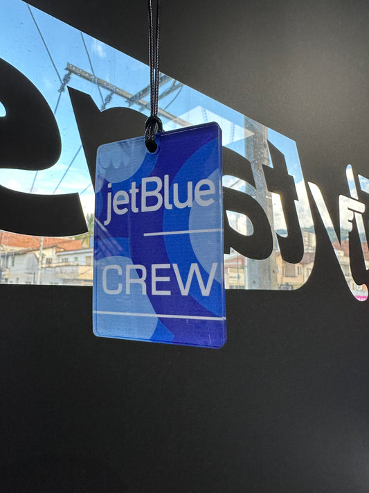 Crew tag Acrílico JetBlue CREW