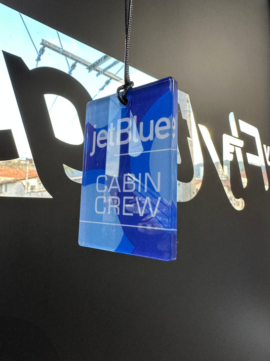 Crew tag JetBlue CABIN CREW