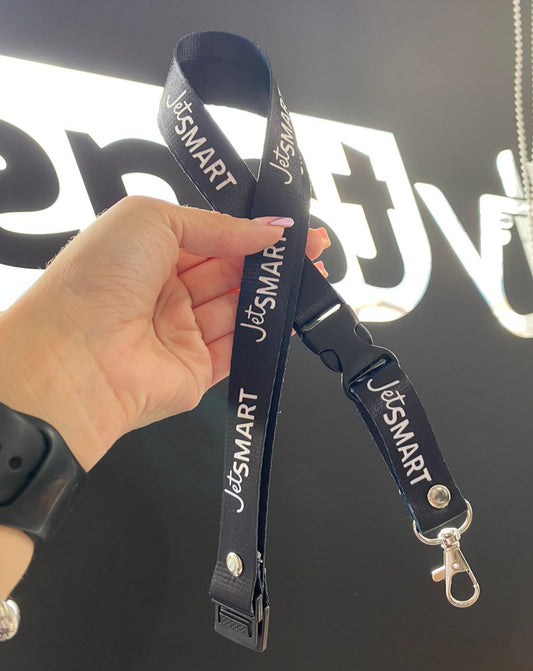 Lanyard Jetsmart Negro