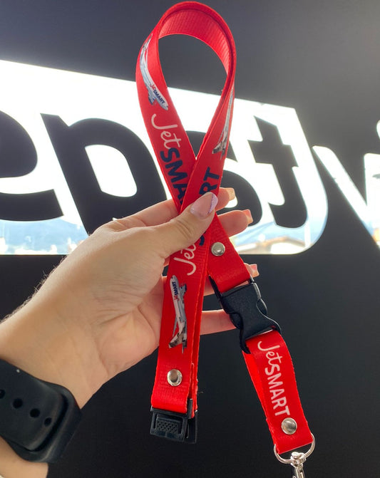 Lanyard JetSmart Rojo