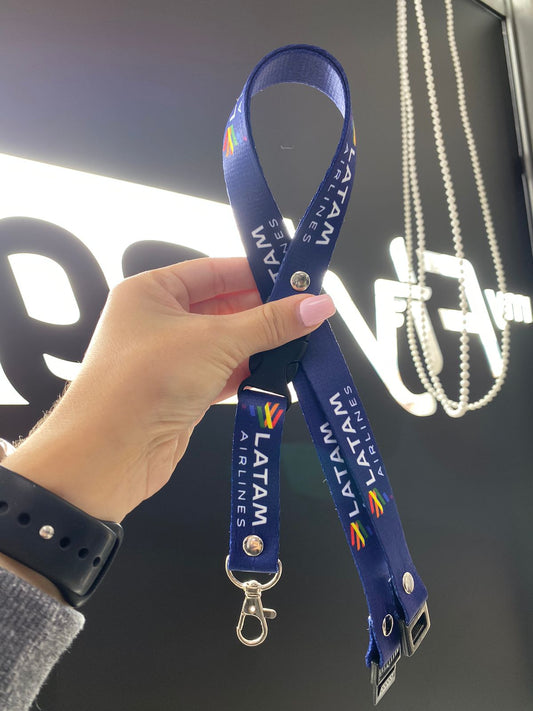 Lanyard Latam colores