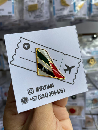 Pin tipo Colita Emirates