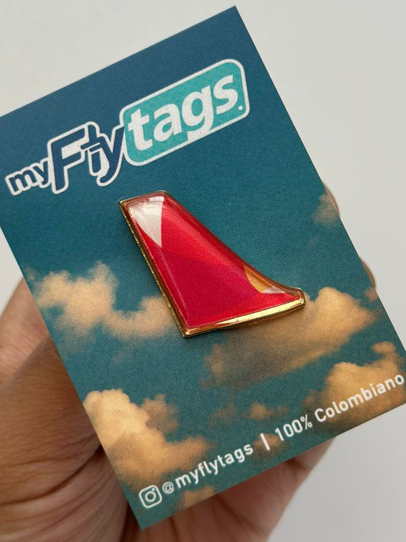 Pin tipo colita avianca