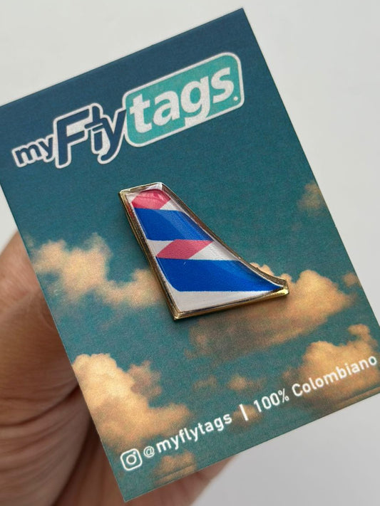 Pin tipo colita Latam