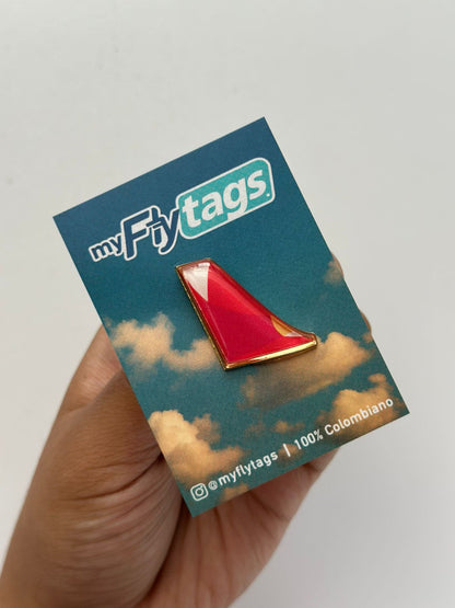 Pin tipo colita avianca