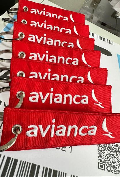 Llavero Bordado Avianca