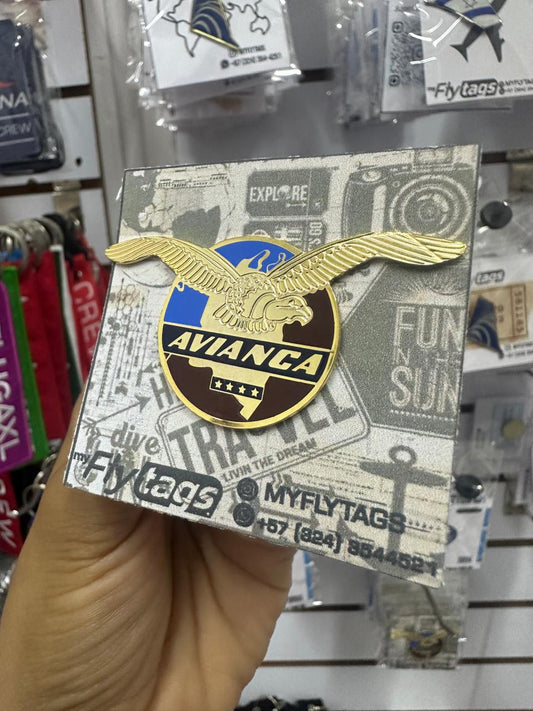 Pin Edición especial avianca retro grande 4 estrellas