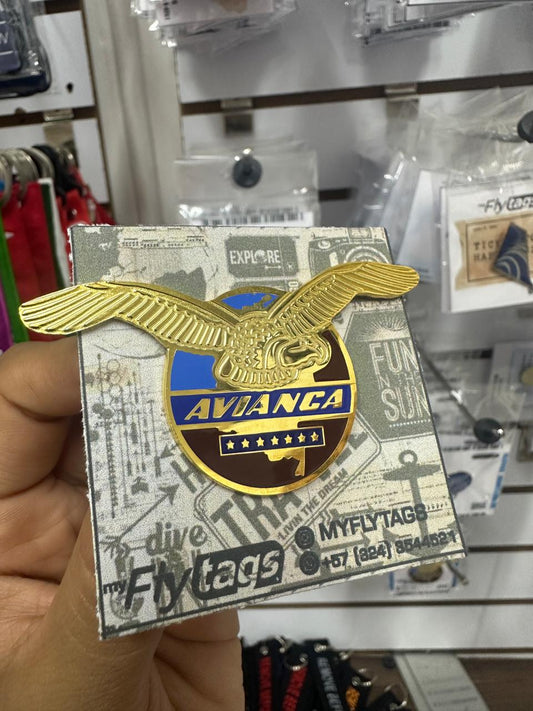 Pin Edición especial avianca retro grande 3 estrellas