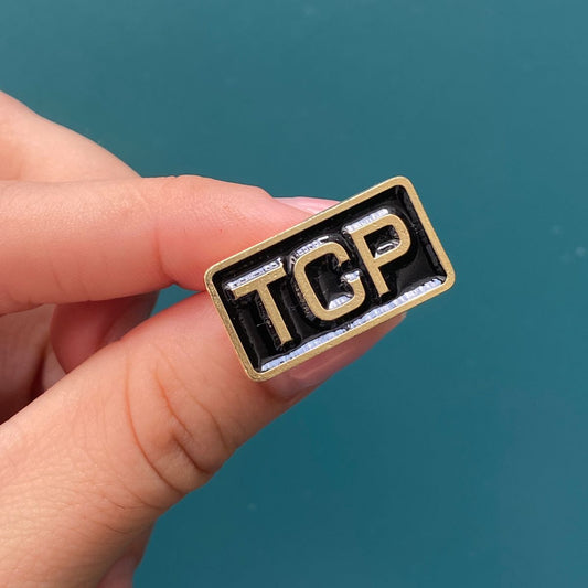 Pin Fondo Negro TCP