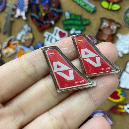 Pin tipo colita Avianca Retro