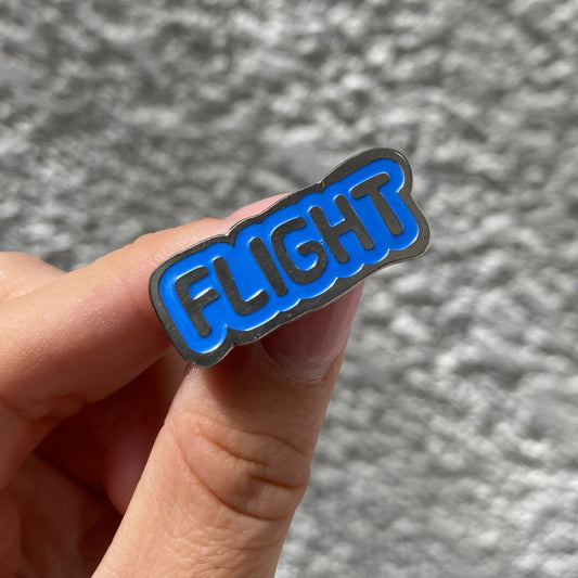 Pin flight orange