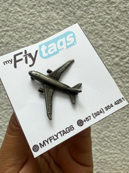 Pin avión A320 satinado