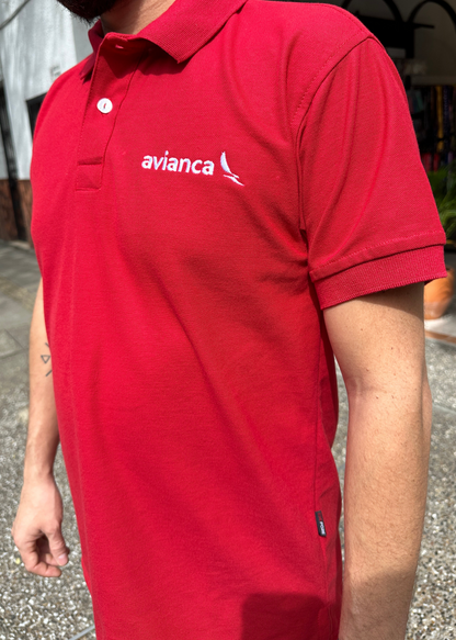 Camisa tipo Polo avianca