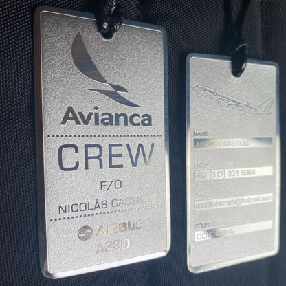 Crew Tag Avianca A330