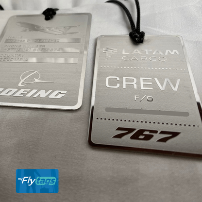 Crew tag Latam Cargo