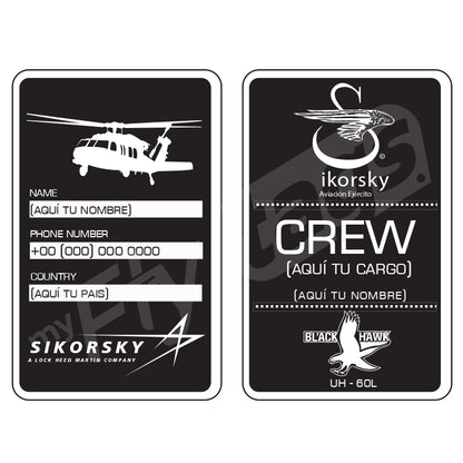 Crew Tag Black Hawk