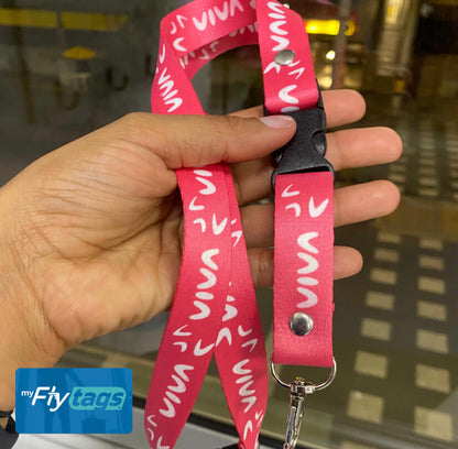 Lanyard viva pink