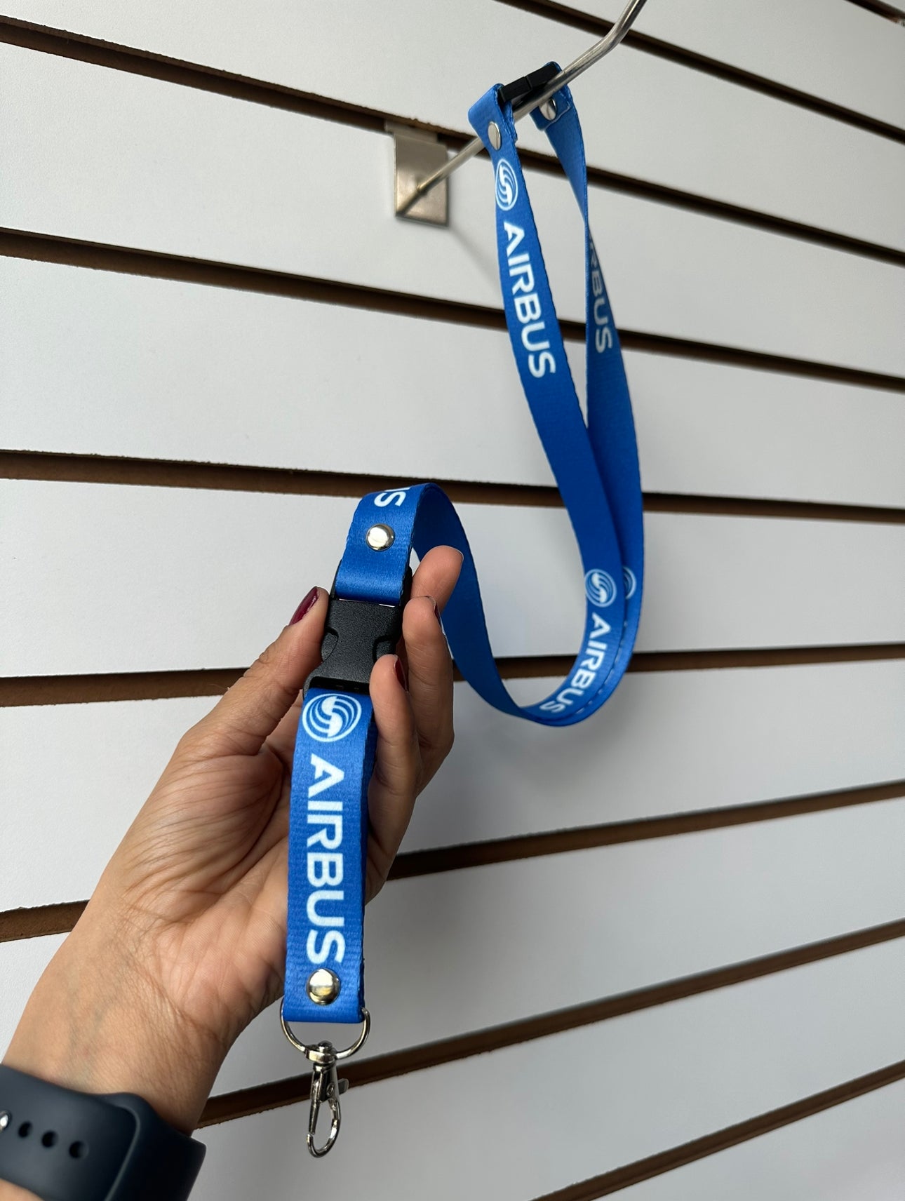 LANYARD AIRBUS BLUE