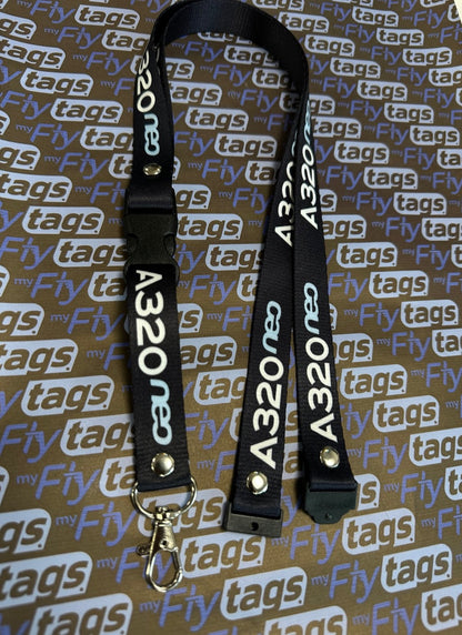 Lanyard A320 Neo Black