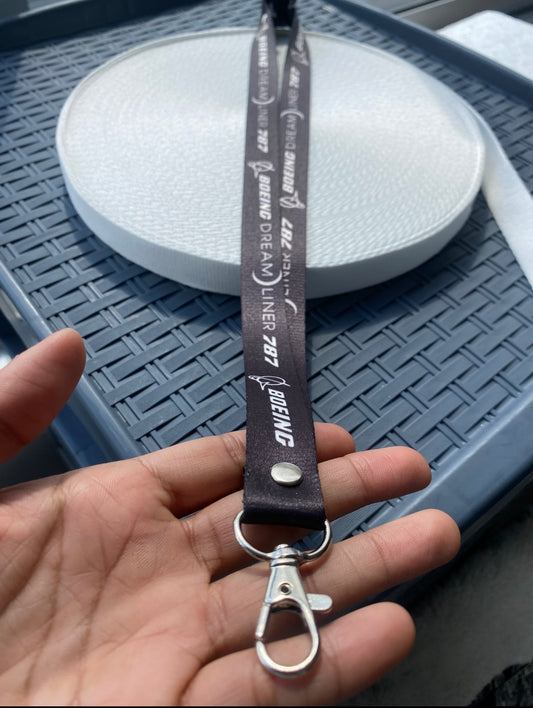 Lanyard Boeing dreamliner diseño 2